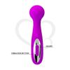 Estimulador vaginal con carga USB y 12 funciones de vibracion